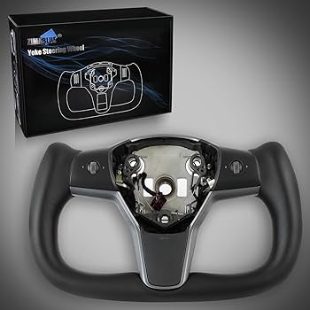 Tesla ヨークハンドル　社外 Amazon | ZIMABLUE ヨークハンドル パーソナライズヨーク